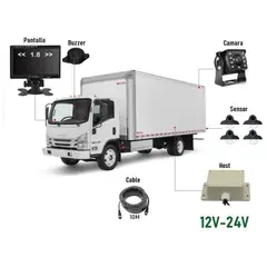 GENERICO - KIT Sensor De Proximidad + Pantalla + Camara + Buzzer Cable