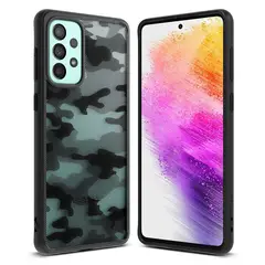 RINGKE - Case Matte Camo Black Fusion Para Galaxy A73 5G