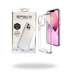 SPACE - CASE TRANSPARENTE ANTICAIDAS IPHONE 13