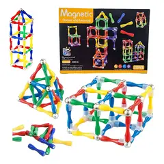 GENERICO - Bloques Magnéticos de Construcción 213 Piezas