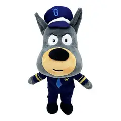 PUREPOWER - Bbb Perro De Peluche Sheriff Labrador Con Dibujos Animados