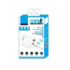 XCLUSIVE - Cargador Rapido 100watts Smartphone Laptop Macbook iPad Negro