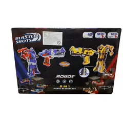 GENERICO - ROBOT BLASTER SET 2 EN 1