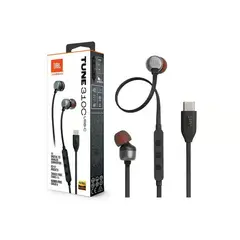 JBL - Audífonos Tune 310C Tipo C - Negro