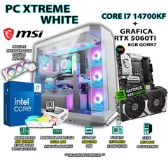 INTEL - Computadora PC Gamer I7 14700KF RAM 32GB SSD 1TB GRAFICA RTX 5060TI 8GB