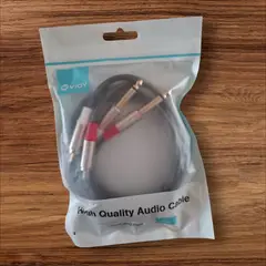 VENTION - Cable Audio 2 RCA DUAL 6.35mm TS Mono (120cm) DJ Original