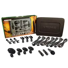 SHURE - PGADRUMKIT7 Micrófonos para Batería
