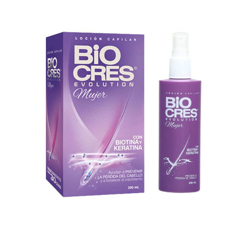 EVOLUTION LOCION CAPILAR MUJER x 200 ml.