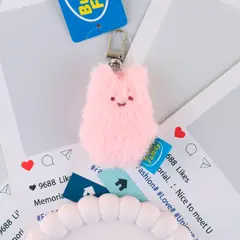 DISEÑO ORIGINAL - Llavero Strawberry Rabbit Butter Family