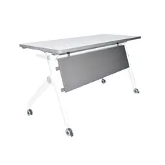 OFIDEAS - Escritorio Personal Abatible Clip BlancoGris