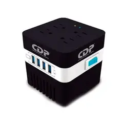 CDP - ESTABILIZADOR RU-AVR604I 600VA/300W 4 SALIDAS