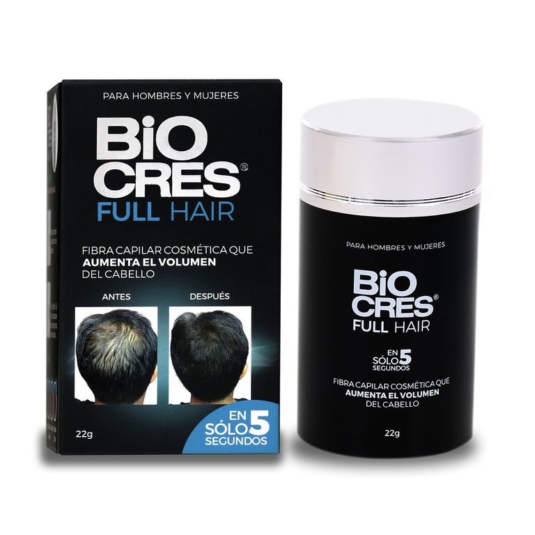 BIOCRES FULL HAIR FIBRA CAPILAR - COLOR NEGRO