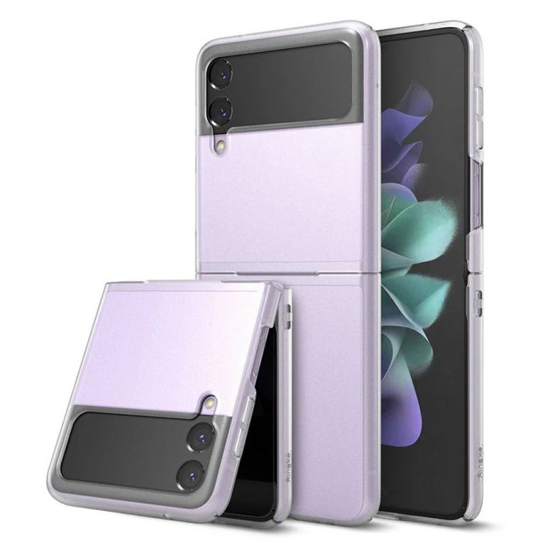 Case Matte Clear Slim Para Galaxy Z Flip 3