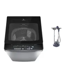 ELECTROLUX - Combo Lavadora 13kg Efficient Silver Silent EWIJ13F2XSYG + Vaporizador de Ropa EGS20