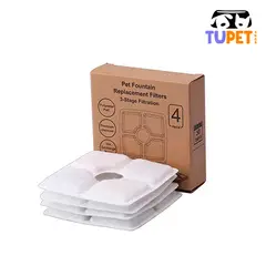 TUPET SHOP - FILTRO DE FUENTE DE AGUA CUADRADO X 4UND