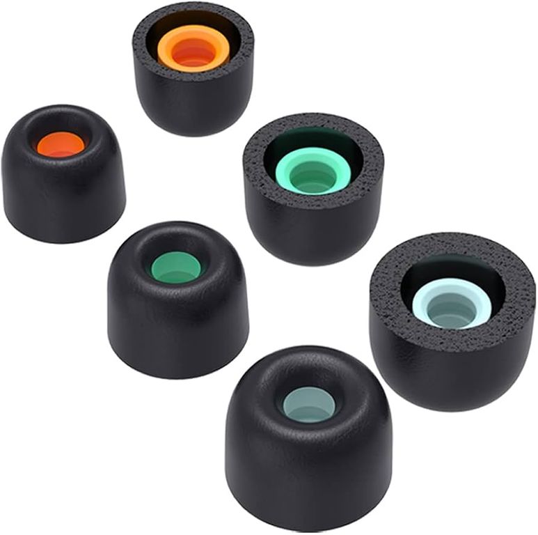 Almohadillas Espuma ear Para Sony Wf-1000xm5 Xm4 Set s-m-l negro