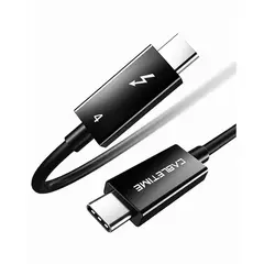 GENERICO - Cable Thunderbolt 4 Cabletime Ct40E 0.5Mts 100W - Alta Velocidad Y Carga Rápida