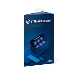 ELGATO - Controlador Stream Deck Mini Con 6 Teclas Lcd Personalizables Para Streaming Y Crea