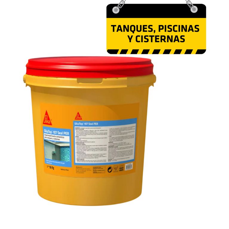 Impermeabilizante para tanques Sikatop 107 SEAL PER x 18Kg