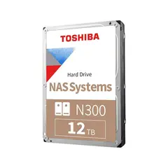 TOSHIBA - Disco Duro N300, 12Tb, Sata 6Gb/S, 7200Rpm, 3.5" Ideal Para Nas Y Almacenamiento E