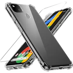 GENERICO - Funda Flexible Y Resistente Para Google Pixel 4A De Silicona Transparente Antiamarillamie