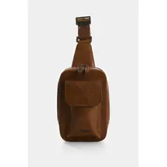 VELEZ - Vélez Manos Libres Lyra De Cuero Hombre Efecto Encerado Miel