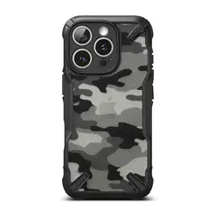 RINGKE - Case iPhone 16 Pro Max Fusion X Design Camuflado Negro