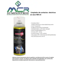 AMBROSOL - LIMPIADOR DE CONTACTOS ELECTRICOS EN SECO 400 ml