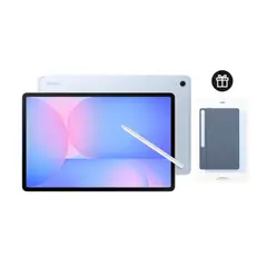 SAMSUNG - Tablet Galaxy Tab S10 FE+ 256GB Blue + Book Cover Blue
