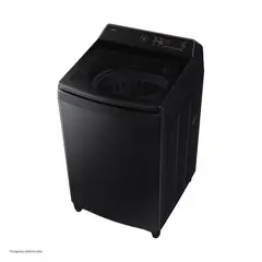 SAMSUNG - LAVADORA AI WASH ECOBUBBLE 19kg NEGRA WA80F19S8BPE