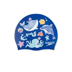 Speedo - Gorro Natacion Digital Printed cap JR MultiBlue