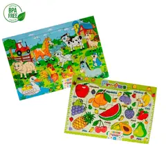 GENERICO - Rompecabeza Didactica de 30 Piezas