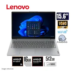 LENOVO - LAPTOP V15 G4 AMN AMD RYZEN 5-7520U 16GB RAM 512GB SSD 15.6" FHD FREE DOS - 82YU00XYLM