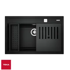 Teka - Lavadero de Cocina Sobre Tablero Granito Nova 80 WS-TG 1B