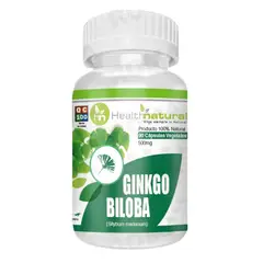 HEALTHNATURAL - GINKGO BILOBA 500MG