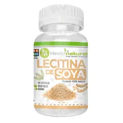 HEALTHNATURAL - LECITINA DE SOYA 500MG