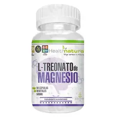 HEALTHNATURAL - L-TREONATO DE MAGNESIO 500MG