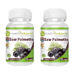 HEALTHNATURAL - PACK 2 SAW PALMETTO 1000MG