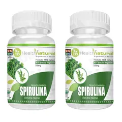HEALTHNATURAL - PACK 2 SPIRULINA 1000MG