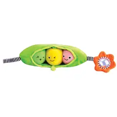 HAPE - Guisantes suaves con texturas y sonidos 04 piezas