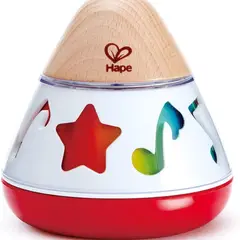 HAPE - Cono de música giratorio de madera
