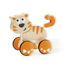 HAPE - Presiona y avanza gato Dante de madera