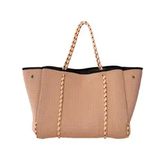 GENERICO - Bolso Tote POPUPS Everyday Con Neceser Interior Color Tan
