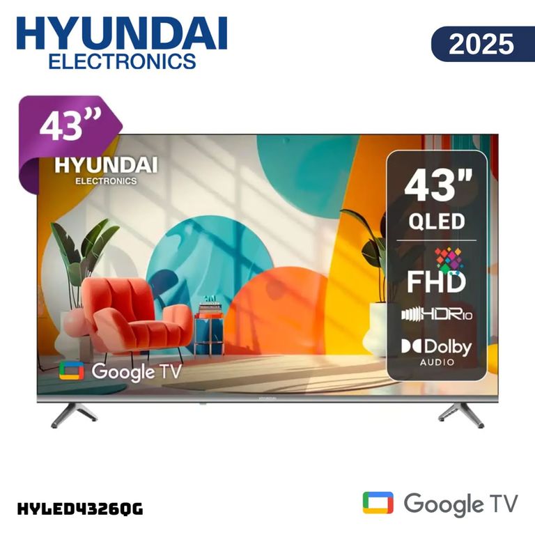 TELEVISOR 43 QLED SMART TV GOOGLE TV FHD HYLED4326QG
