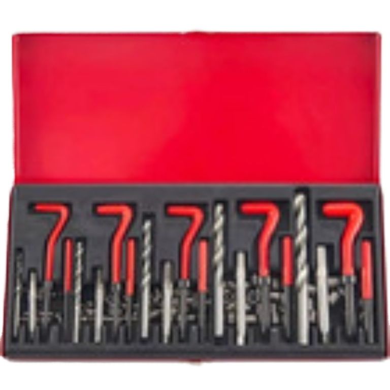 Kit 131 Insertos Helicoil Reparacion Hilos Dañados