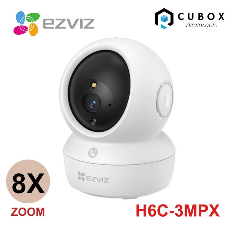 CÁMARA SEGURIDAD H6C 3MP PRO WIFI GIRA 360 LLAMADA