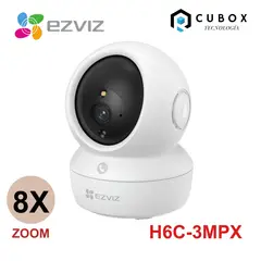 EZVIZ - CÁMARA SEGURIDAD H6C 3MP PRO WIFI GIRA 360 LLAMADA