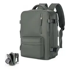 GIOIO - Mochila De Viaje Impermeable Avión Capacidad De 40l-Verde