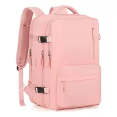 GIOIO - Mochila De Viaje Impermeable Avión Capacidad De 40l-Rojo