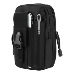GIOIO - Porta Celular Negro Bolso Cinturón Táctico Militar Mochila